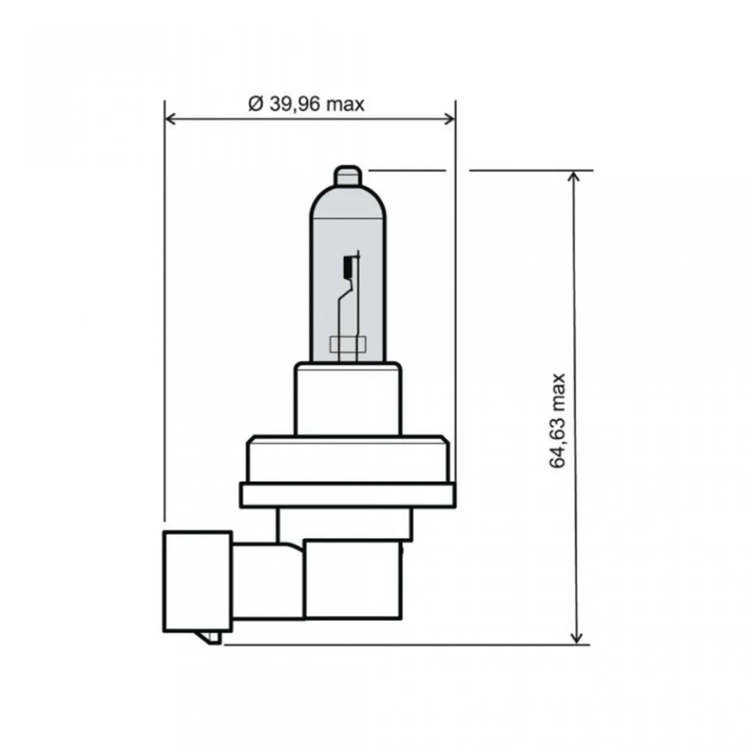 Osram Moto Ampoule 125 RS 4T 2017-2019 - Wit - afbeelding 6 van 6