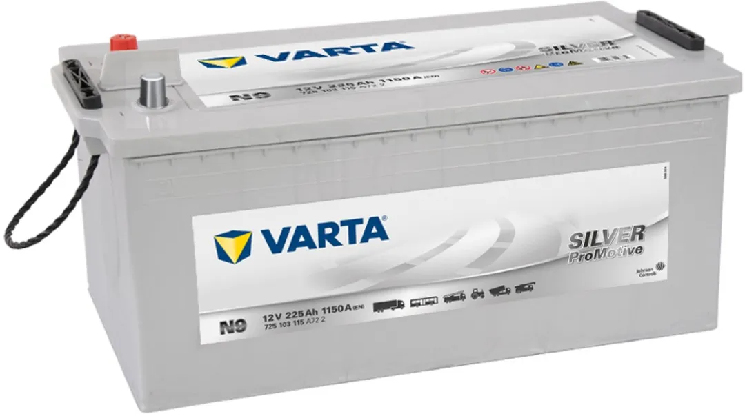 Varta N9 Promotive 12V 225Ah Accu - Auto