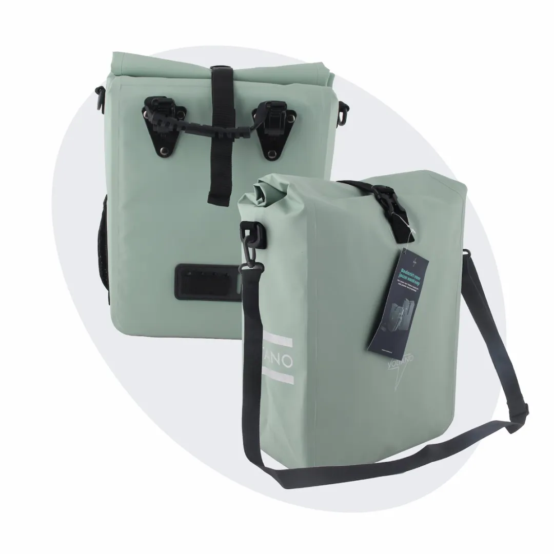 Voltano Fietstas 16L Mint Groen