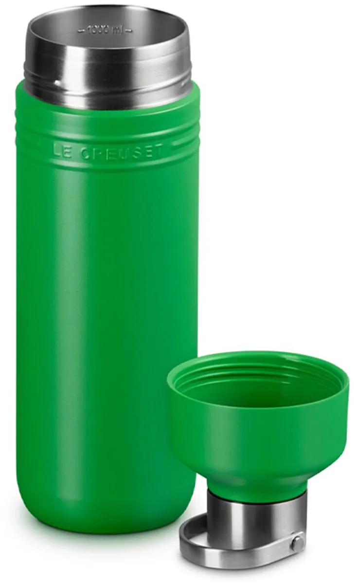 Le Creuset Drinkfles On The Go 1,0L - Bamboegroen