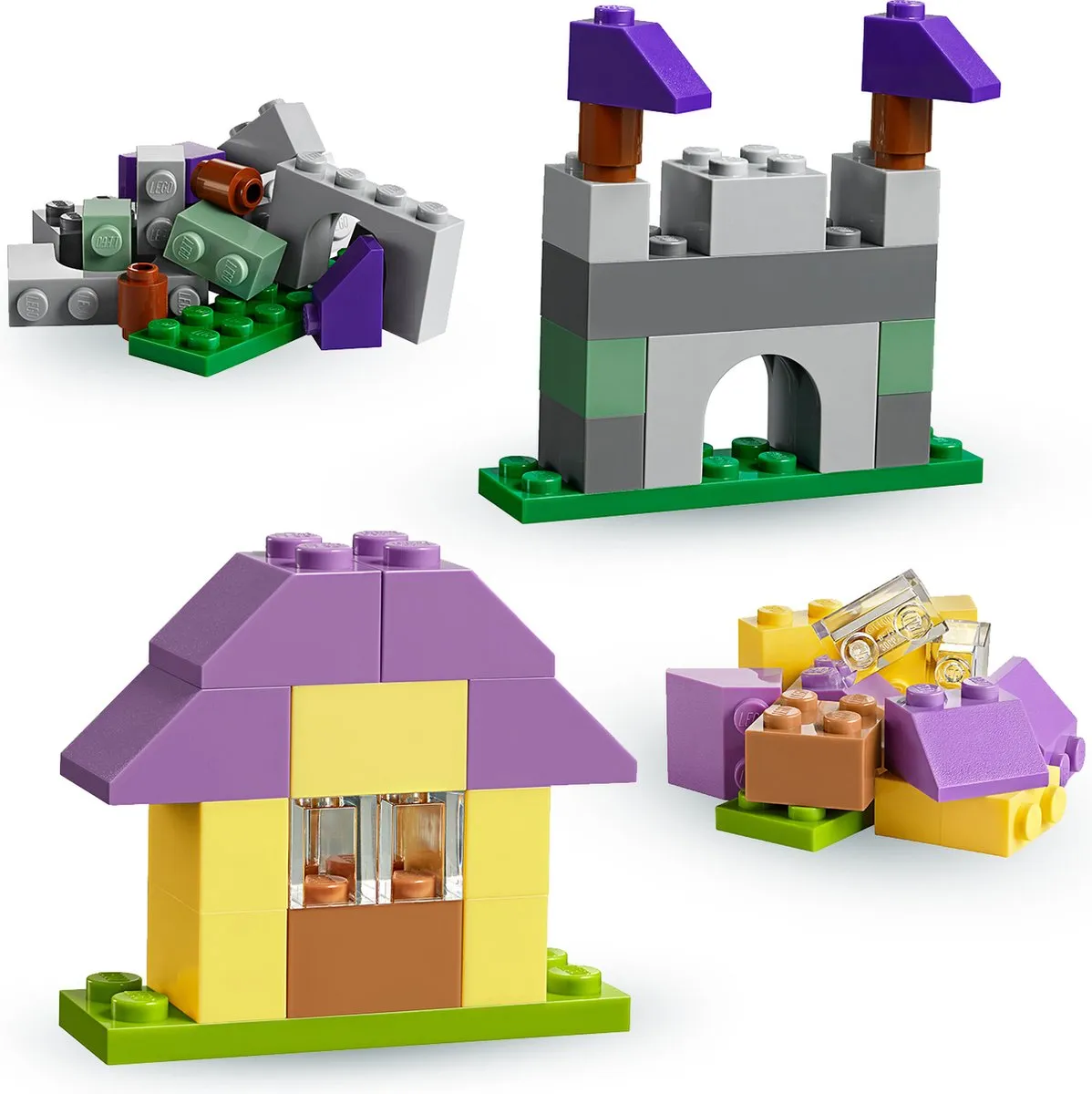 LEGO Classic Creatieve Koffer 10713 - Geel