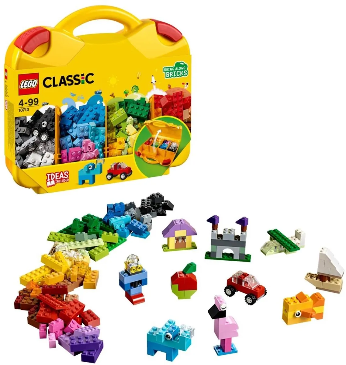 LEGO Classic Creatieve Koffer 10713 - Geel