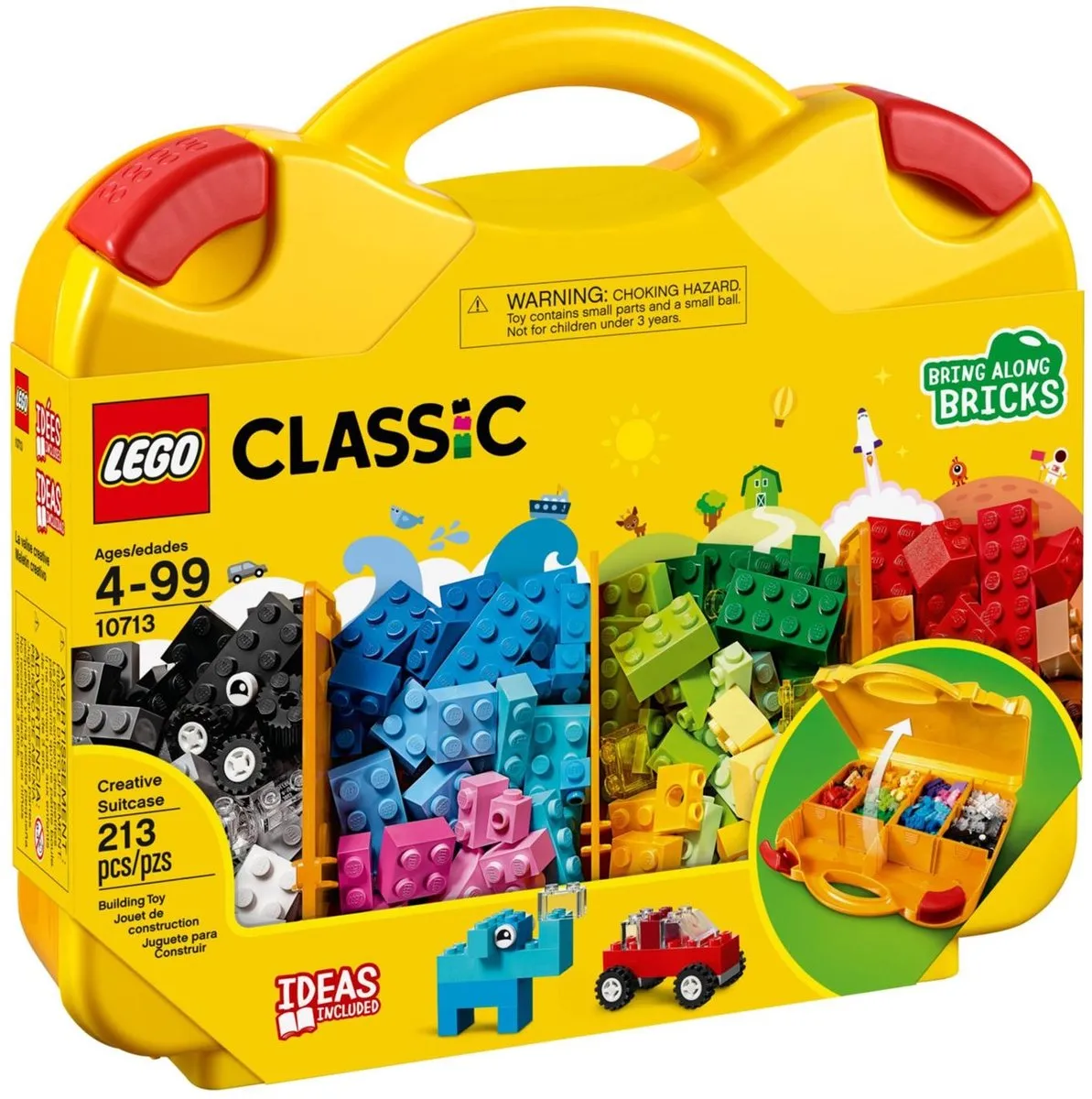 LEGO Classic Creatieve Koffer 10713 - Geel