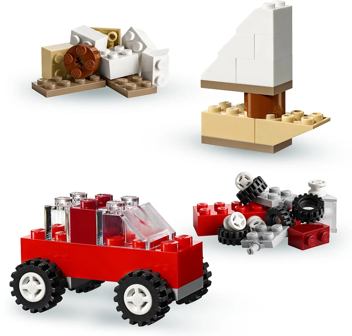 LEGO Classic Creatieve Koffer 10713 - Geel - afbeelding 6 van 6