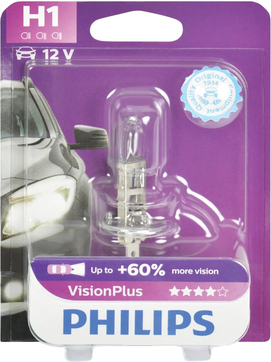 Philips Visionplus H1 Set - Wit