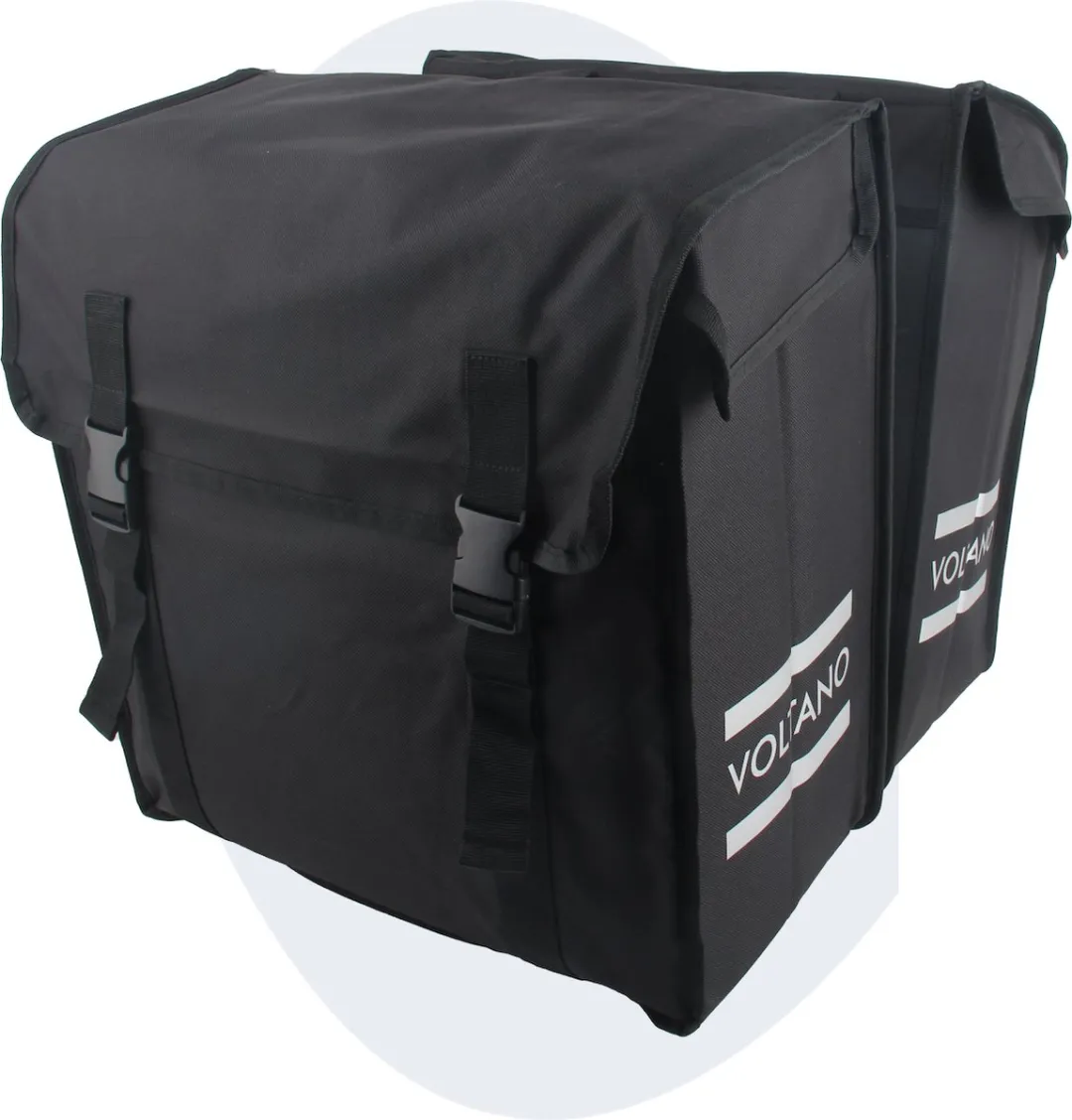 Voltano Dubbele Fietstas XXL 60L