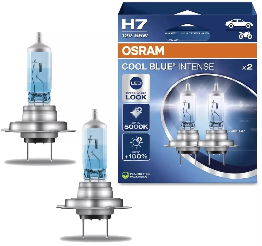 Osram Cool Blue Intense Next Gen H7 Halogeen Autolampen - 2 Stuks
