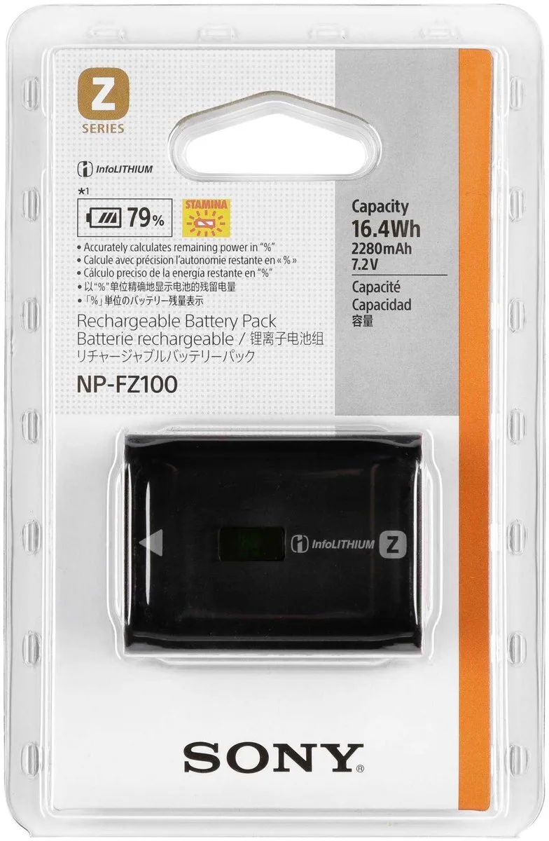 Sony NP-FZ100 Accu 2280mAh