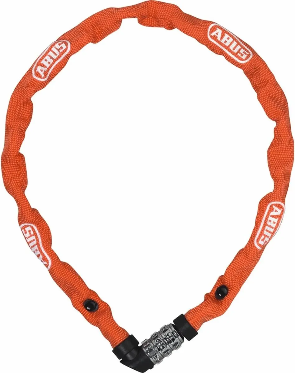 ABUS SL56339 Kettingslot 1200/60cm - Rood