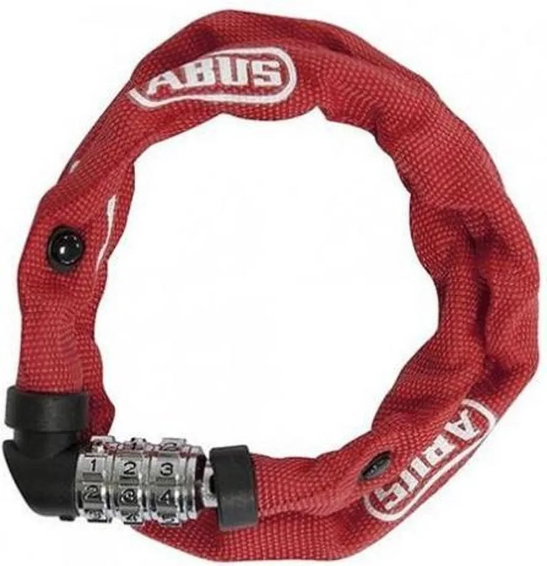 ABUS SL56339 Kettingslot 1200/60cm - Rood