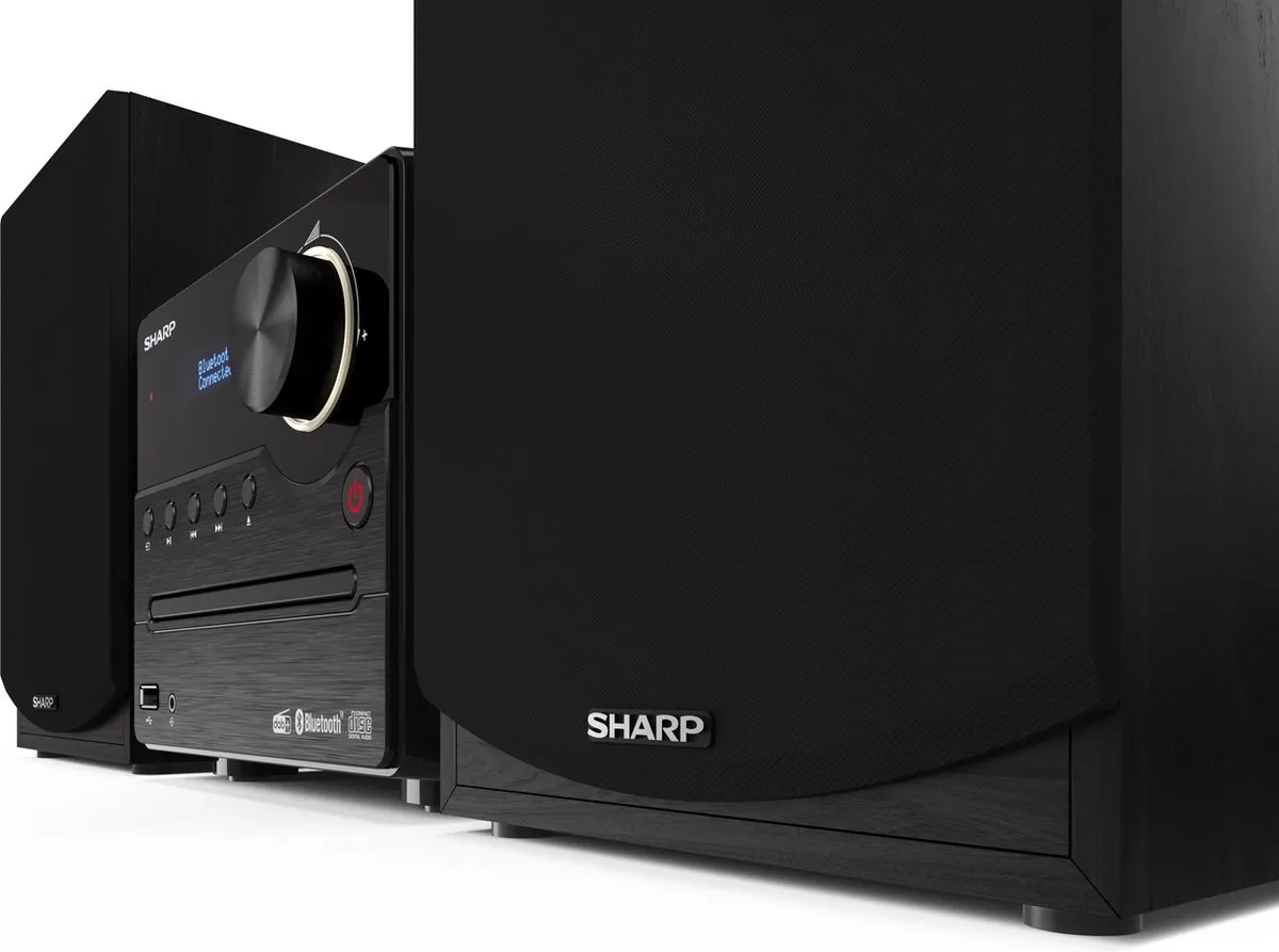Sharp XL-B517D Home Audiosysteem - Zwart
