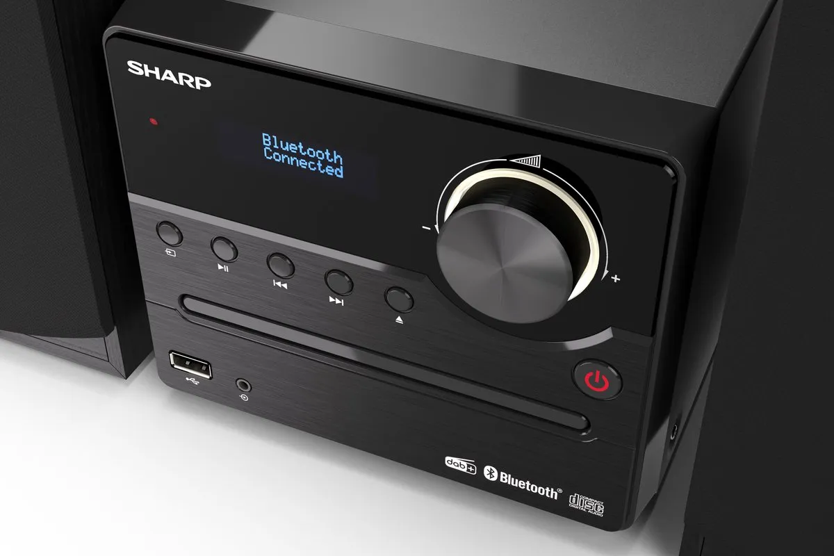 Sharp XL-B517D Home Audiosysteem - Zwart