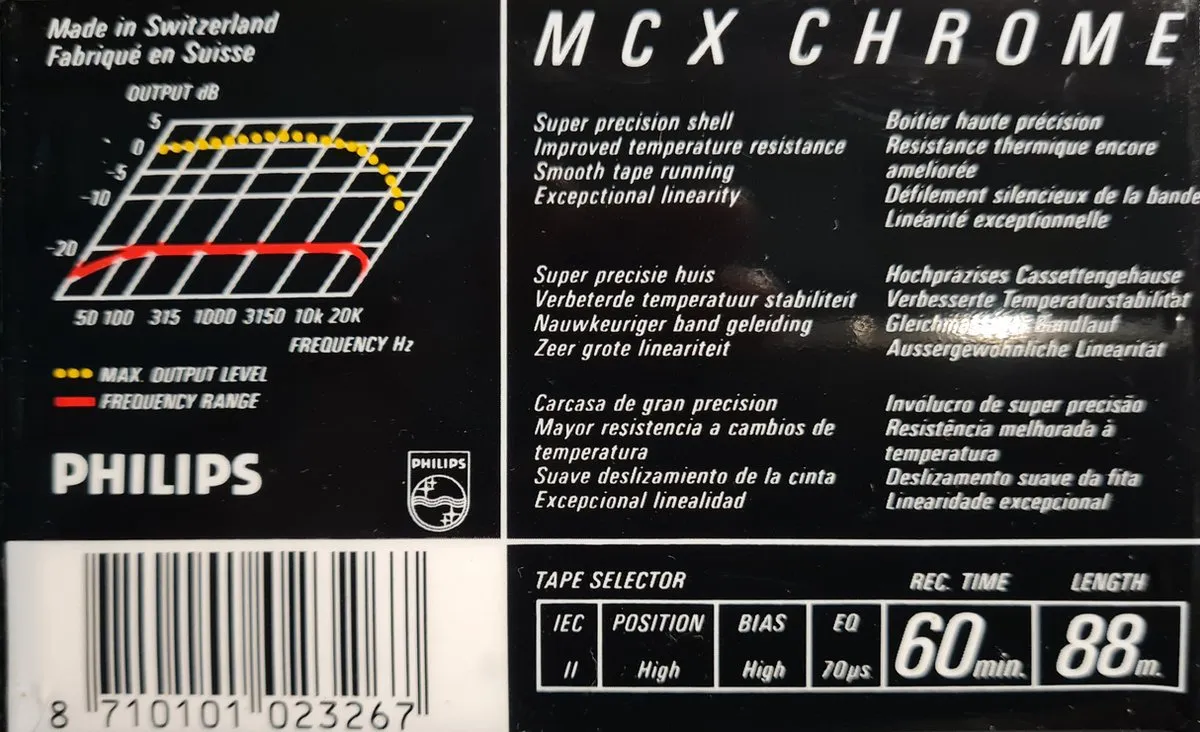 Philips MCX 60 Cassetteband - Bruin
