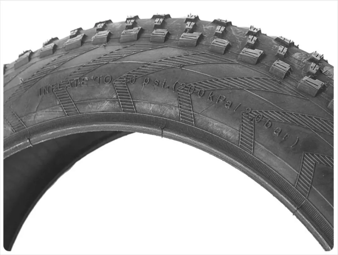 OUXI Phatfour Super73 Crossboss V8 H9 V20 Fatbike Buitenband 20" - Zwart