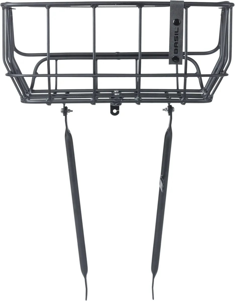 Basil Portland Fietsmand Voorop 25L - Zwart