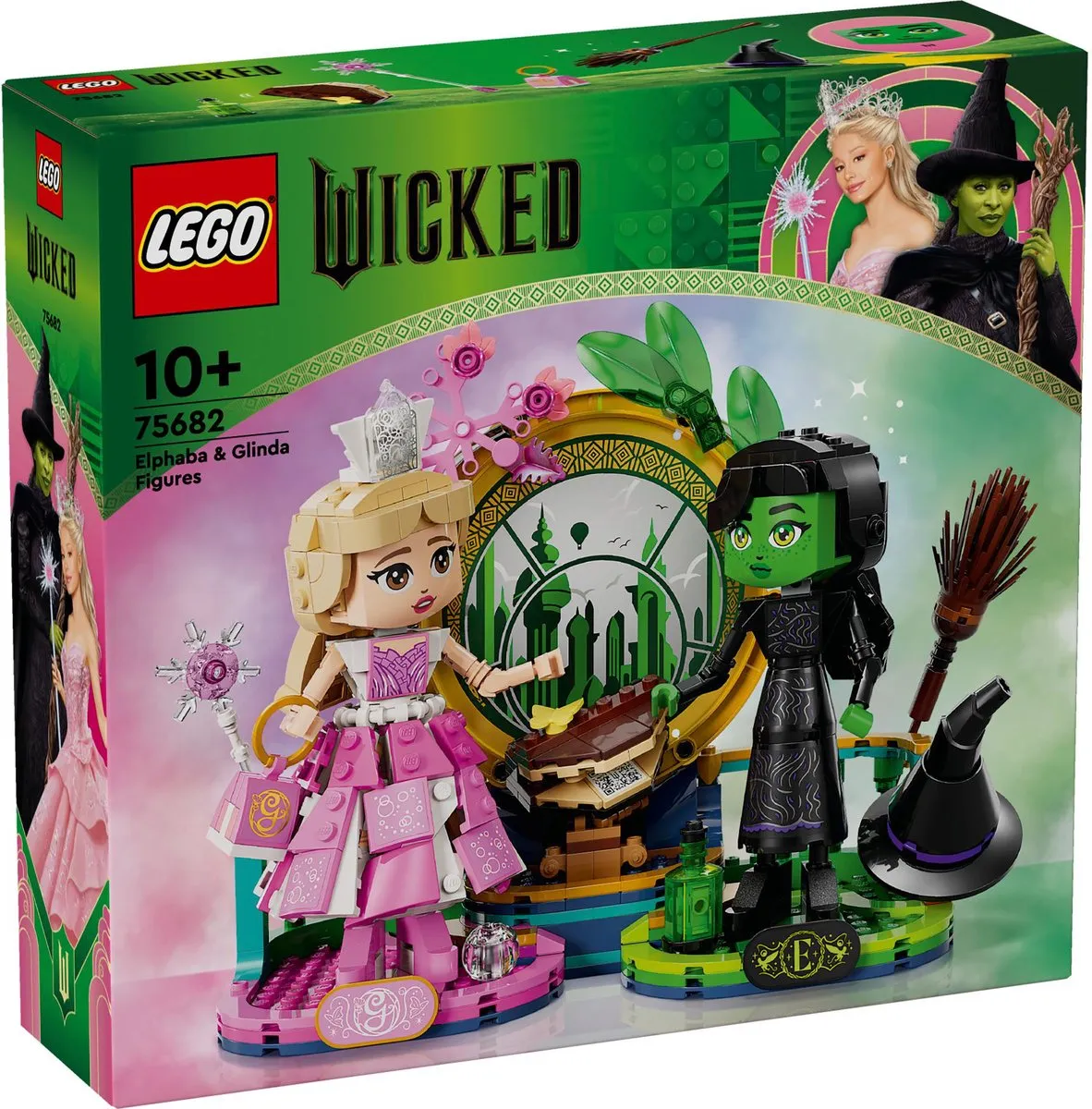 LEGO Wicked Elphaba & Glinda 75682 - 558 Stukken - Meerkleurig