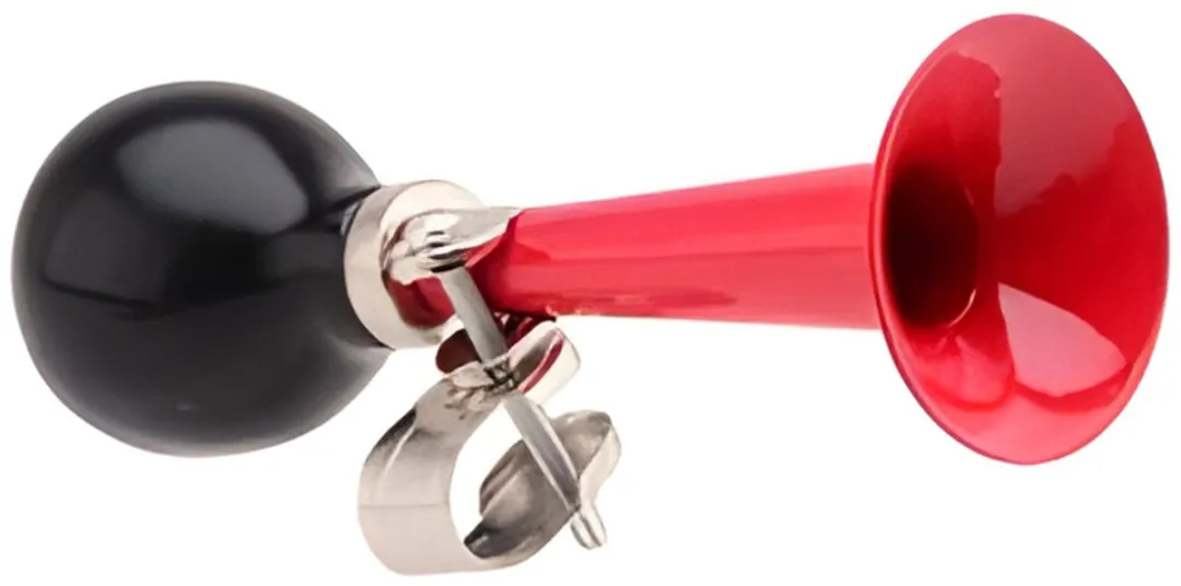 Johntoy Fiets Toeter Metaal Rood