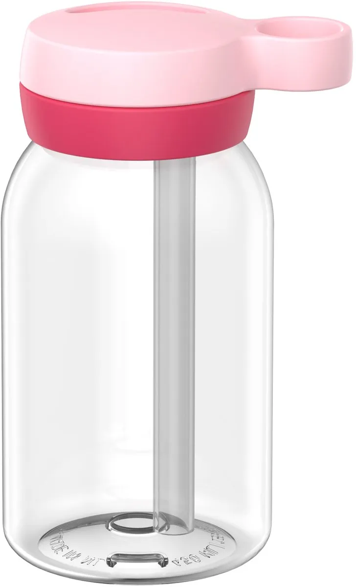 Mepal Campus Drinkfles met Rietje 450ml - Cool Pink