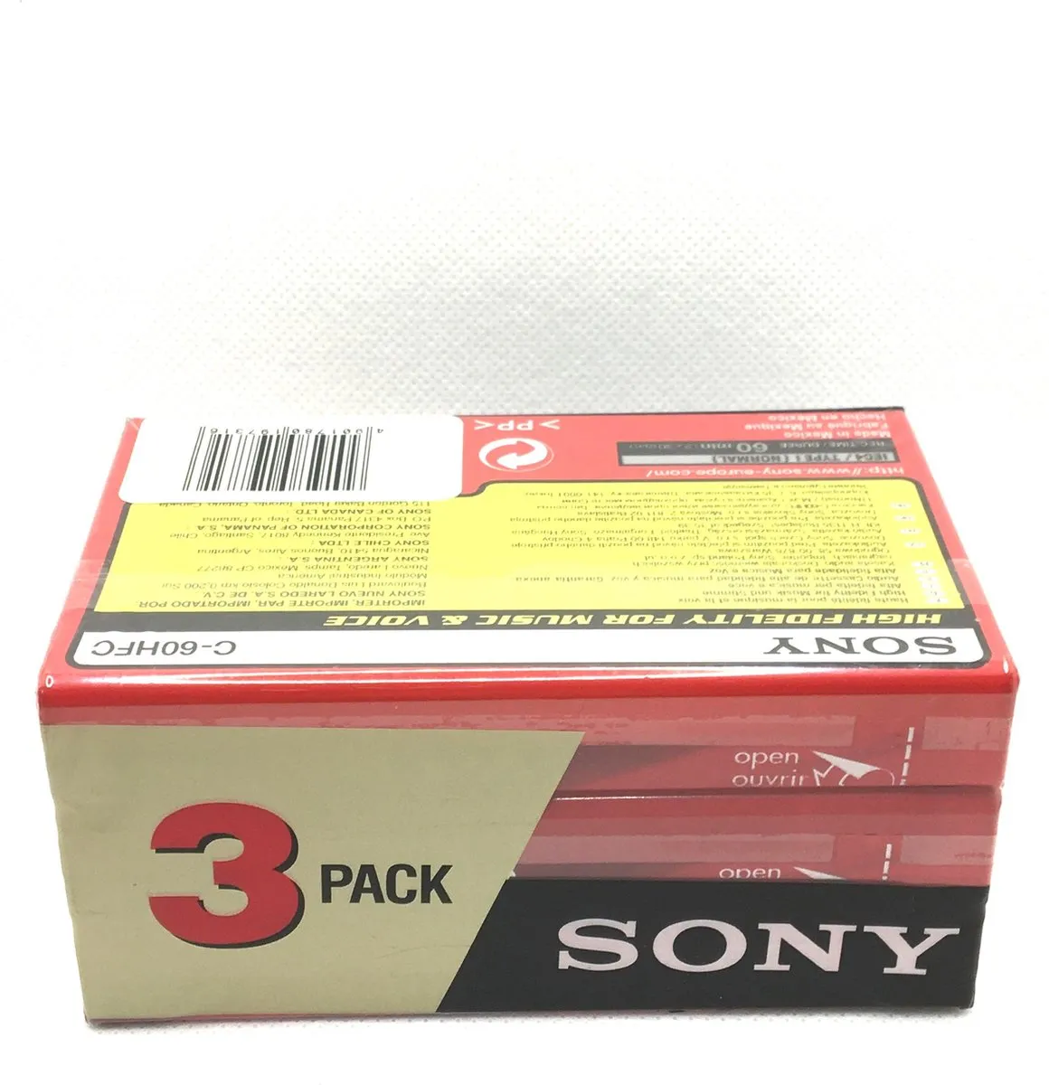 Sony HF 60 Cassettebandjes 3 Stuks - Gold