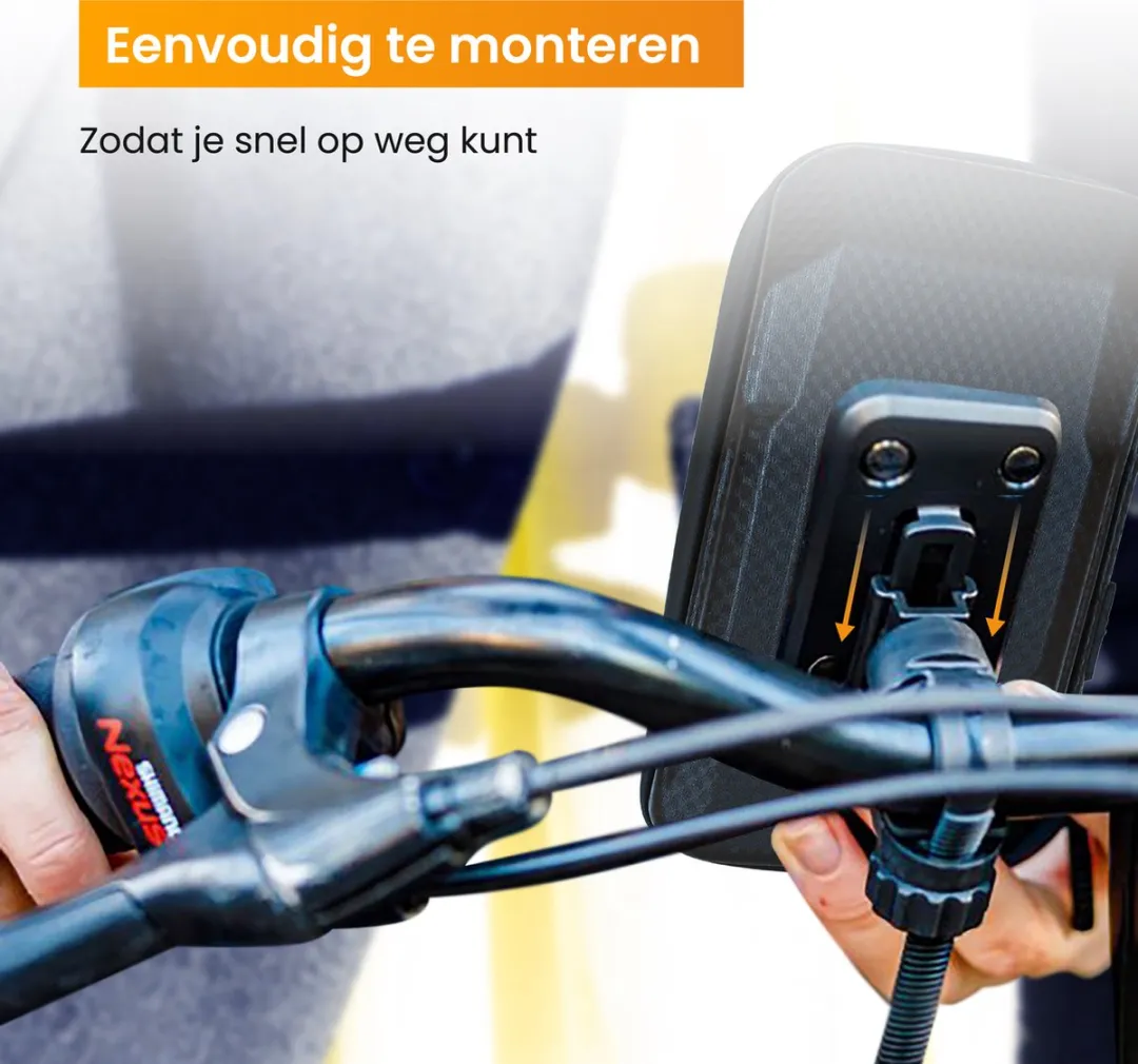 R2B Telefoonhouder Leiden Powerbank 10.000mAh - Universeel