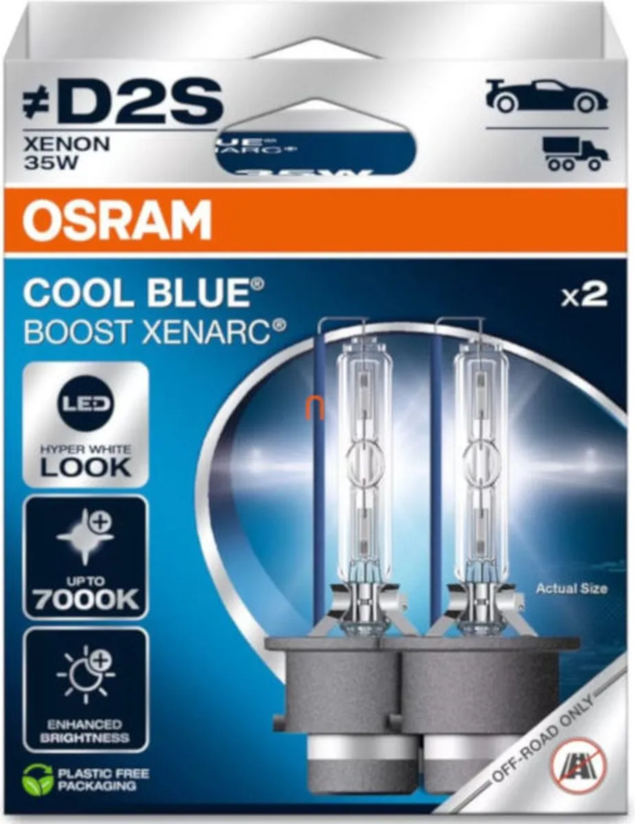 Osram Cool Blue Boost Xenarc D2S Set