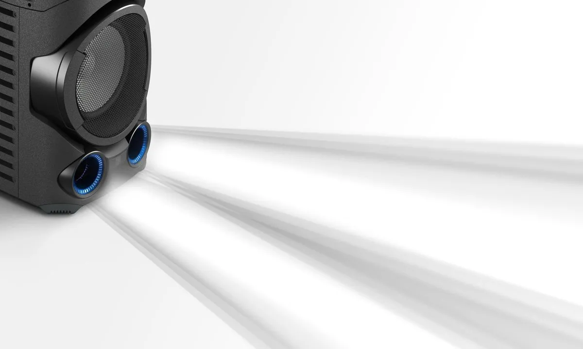 Sony MHC-V73D Bluetooth Partybox - Zwart