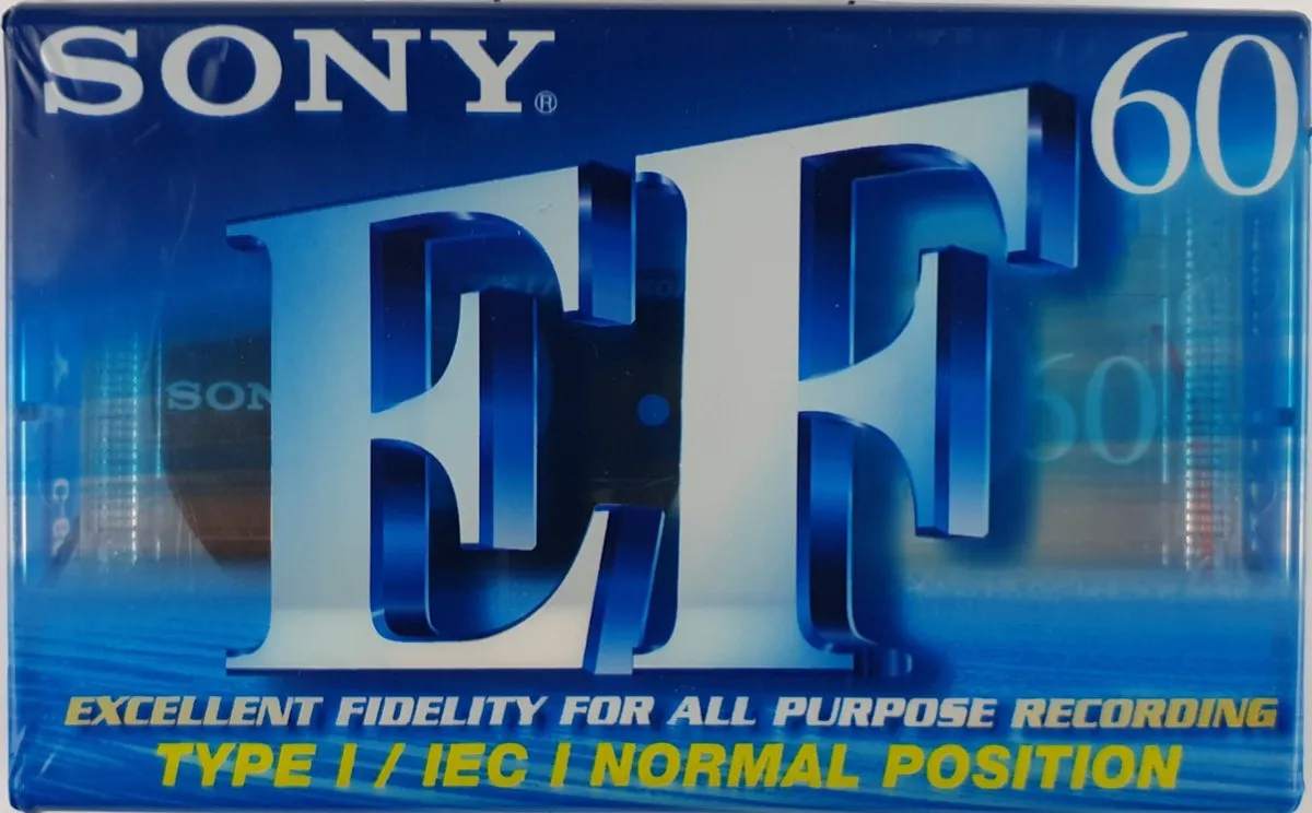 Sony EF C60 Cassettebandje 60 min