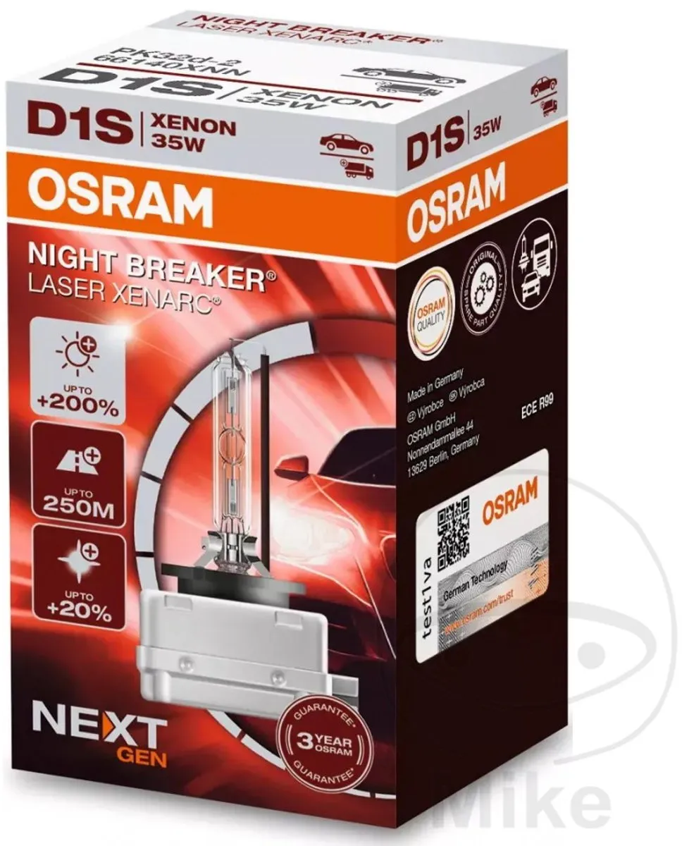 Osram Night Breaker 220 Xenarc D1S Halogeenlamp