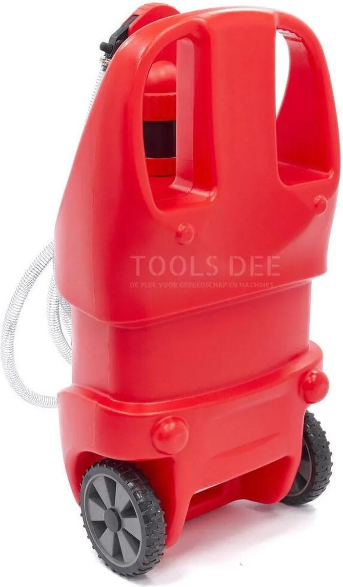 HBM Professionele 75L Mobiele Opslagtank - Benzine/Diesel/Oliën - Handpomp