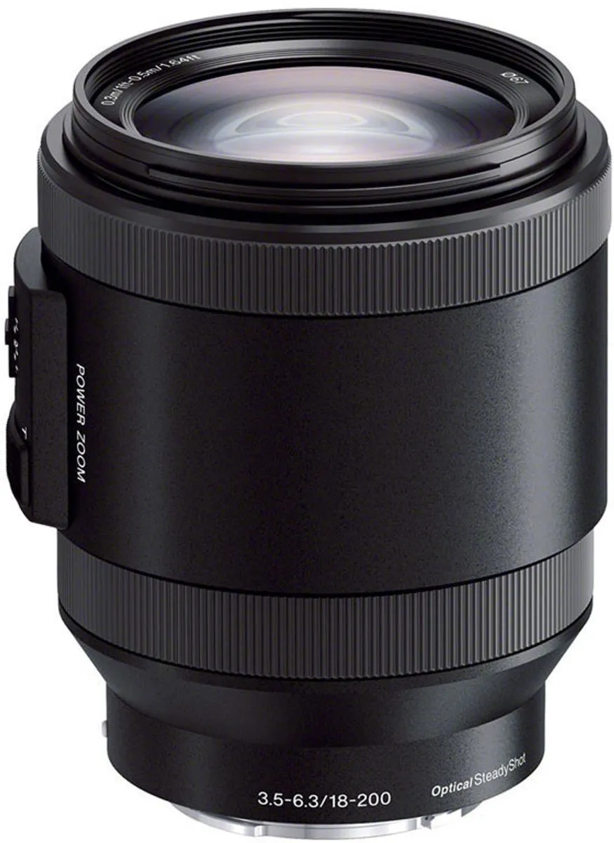 Sony SEL 18-200mm PowerZoom - 67mm - 7 Bladen