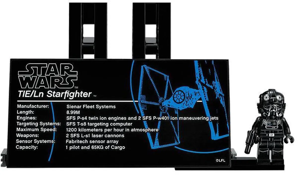 LEGO Star Wars UCS TIE Fighter 75095 - 1685 Stukken