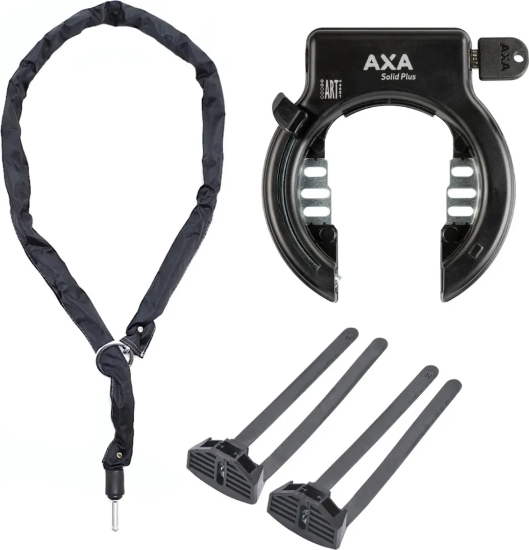 AXA Solid Plus Ringslot ART2 Insteekketting 140cm