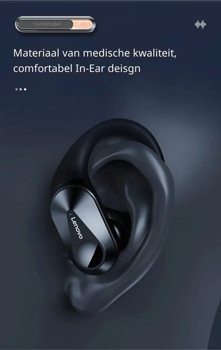 Lenovo Thinkplus Livepods LP75 Oortjes - Zwart
