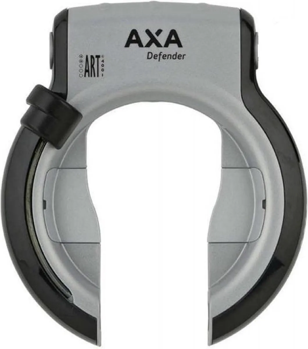 AXA Ringslot BIS556550965415M - Zilver/Zwart
