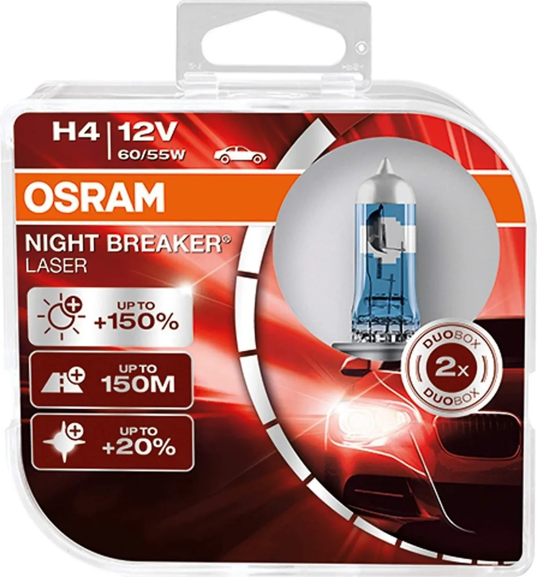 Osram Night Breaker Laser H4 64193NL-HCB