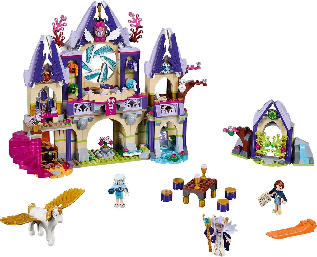 LEGO Elves Skyra's Mysterieuze Luchtkasteel 41078 - 808 Stukken