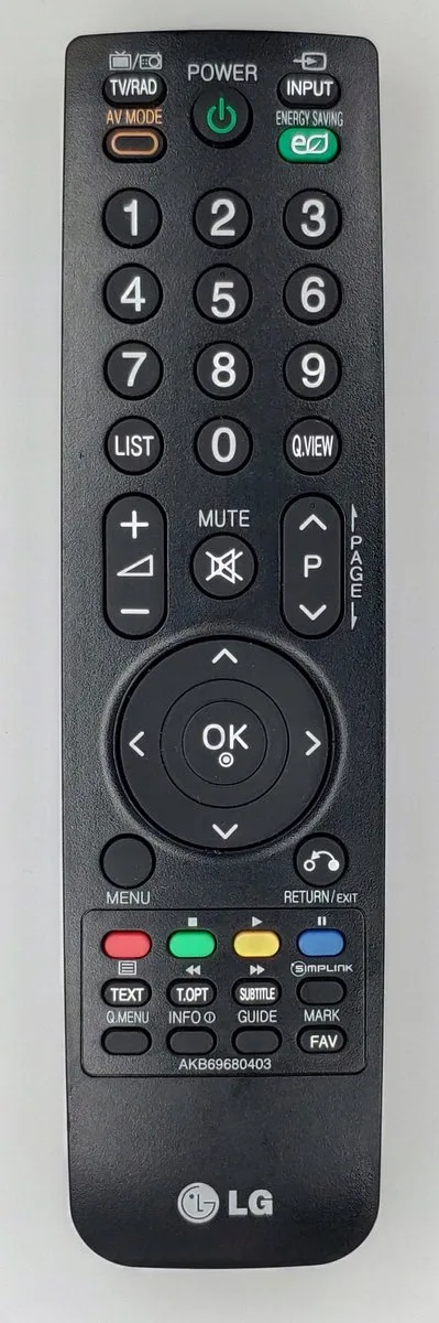 LG AKB69680403 Afstandsbediening