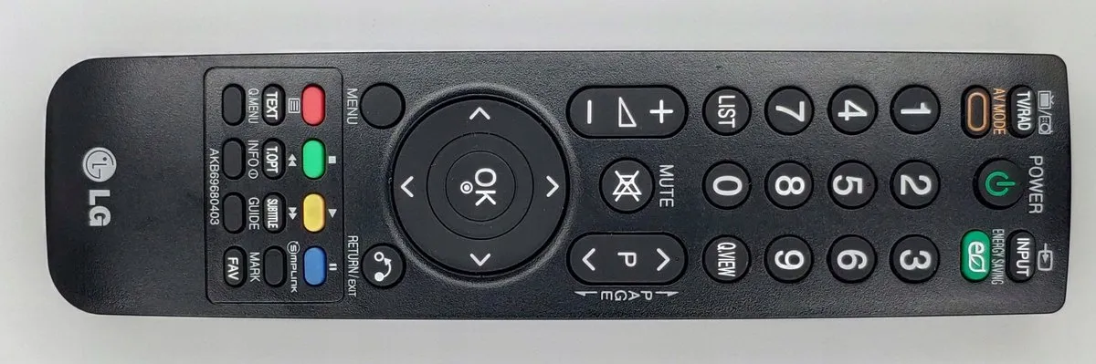 LG AKB69680403 Afstandsbediening - Zwart