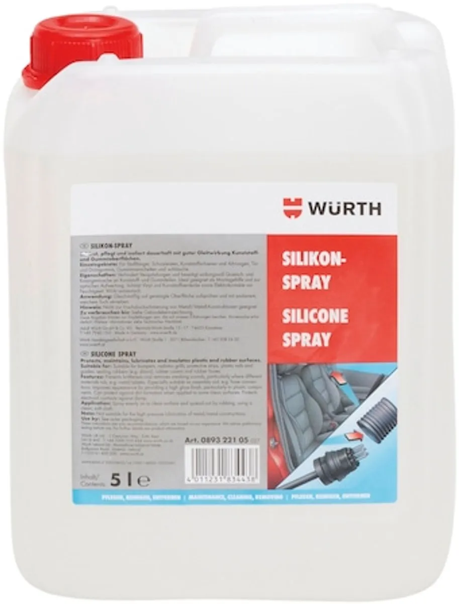 Würth Siliconenspray 5L
