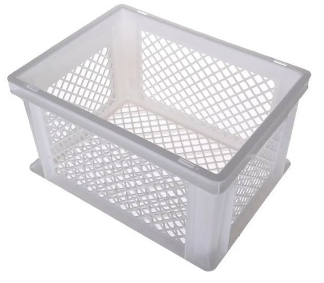 Lastpak Middelgrote Fietskrat 26L - 40x30x22cm Wit