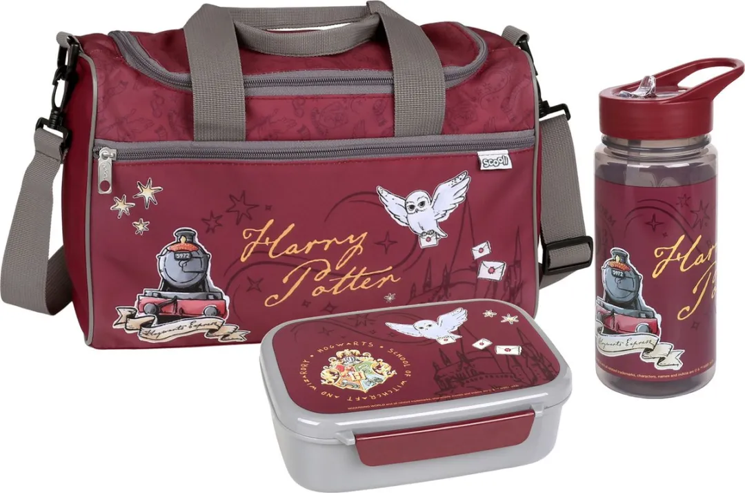 Harry Potter Hedwig Waterfles 500ml - Bordeaux