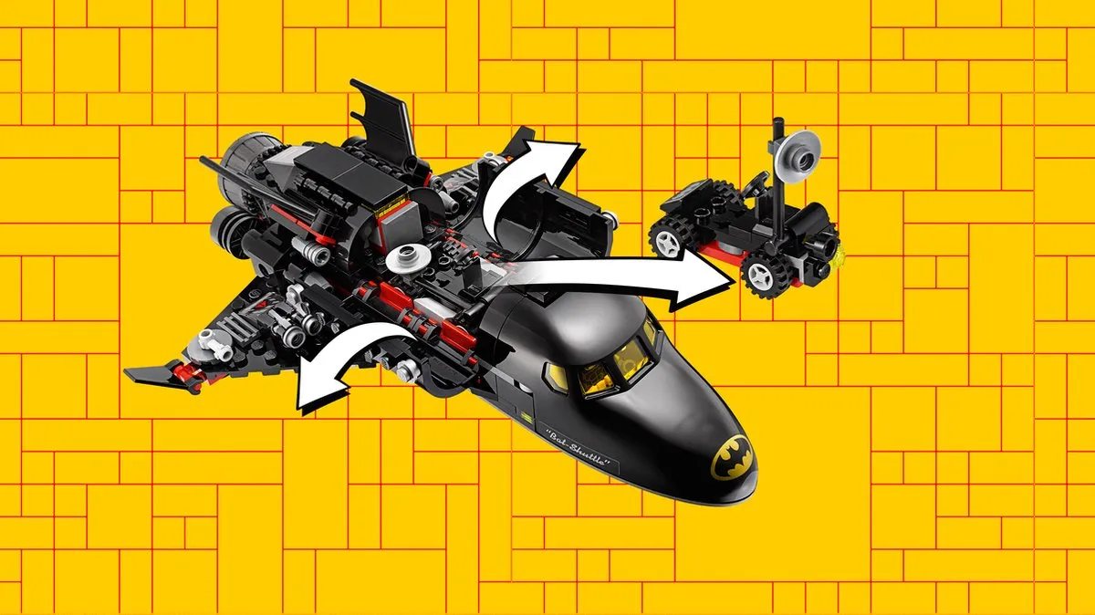 LEGO Batman Movie De Bat-Space Shuttle 70923 - 643 Stukken