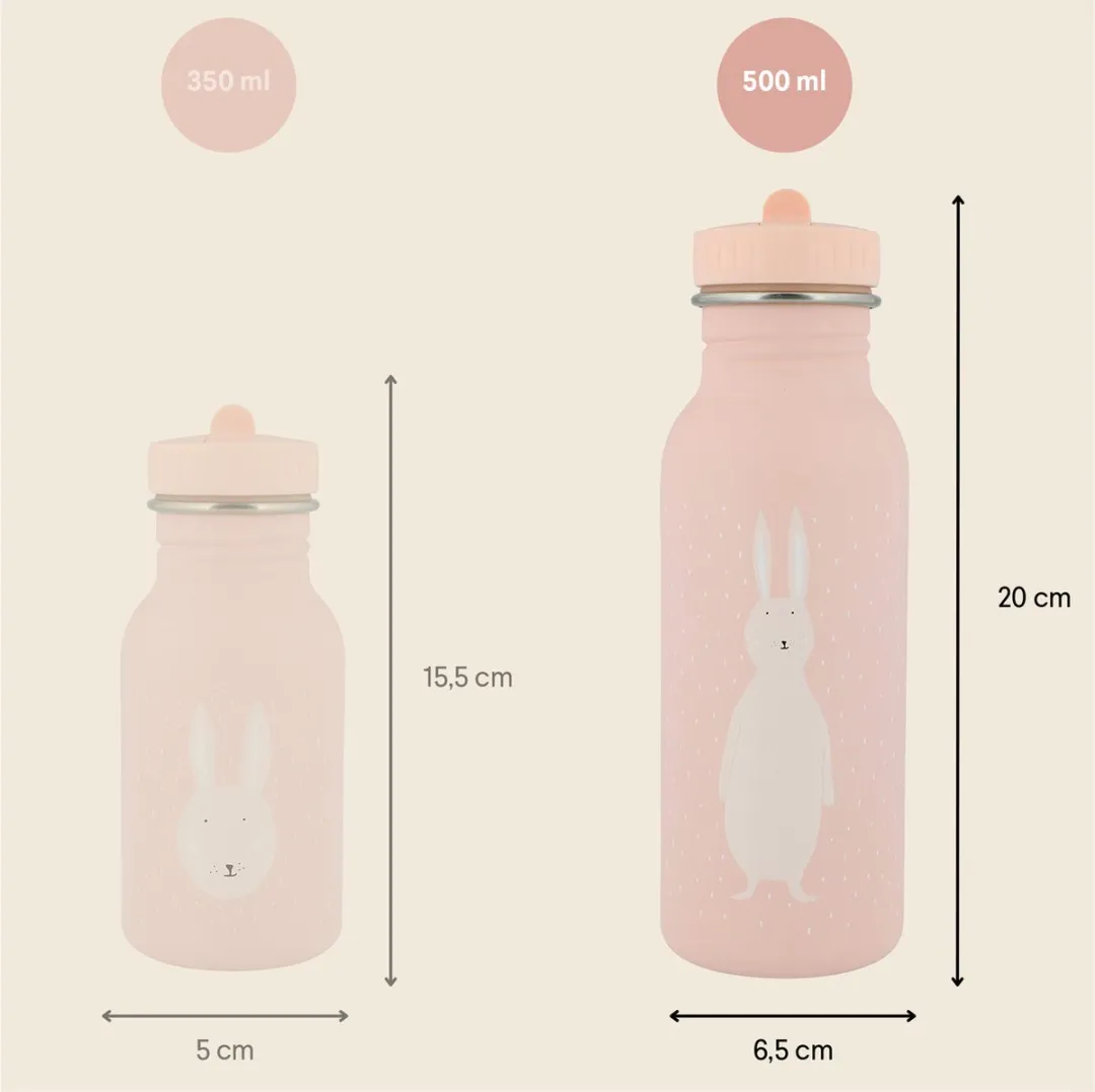 Trixie Mrs. Rabbit RVS Waterfles 500ml - Roze