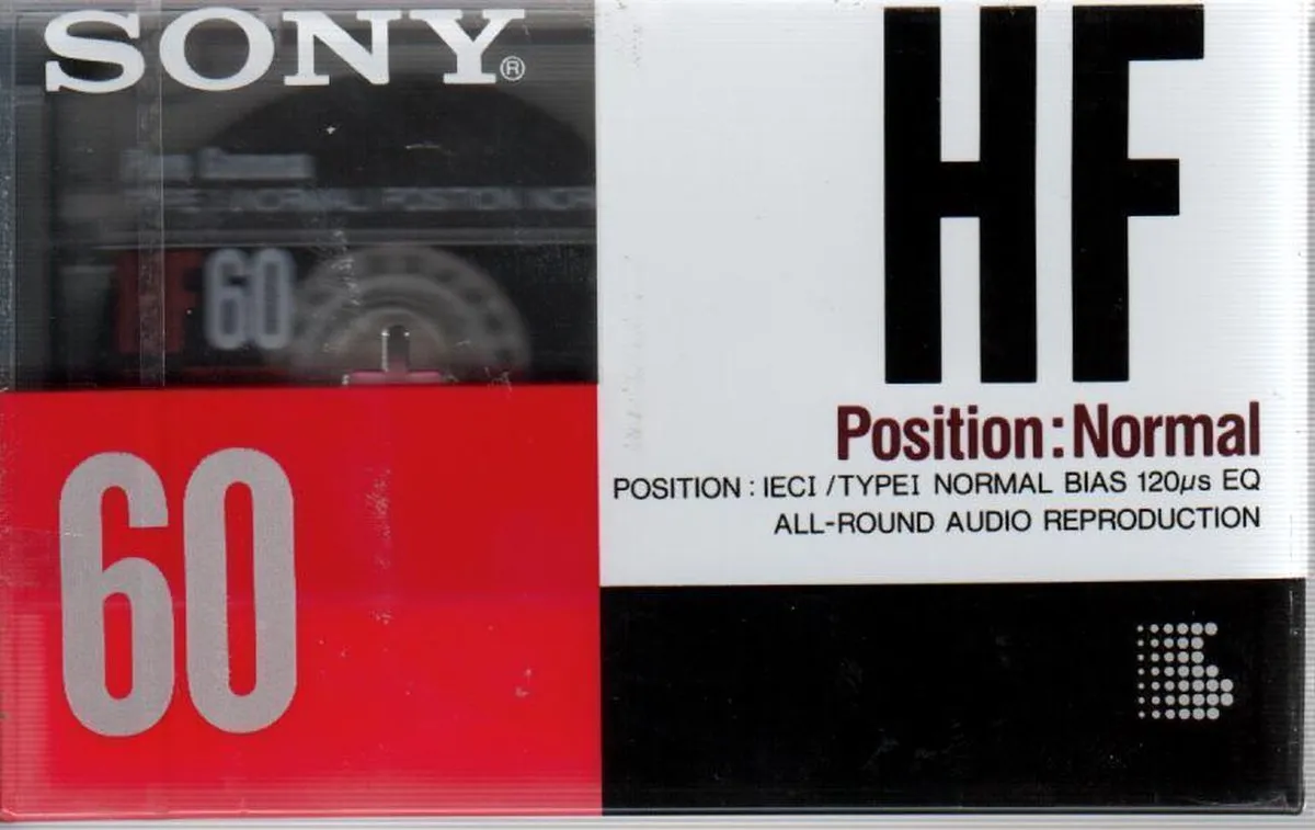 Sony HF60 Cassettebandje 2x30min