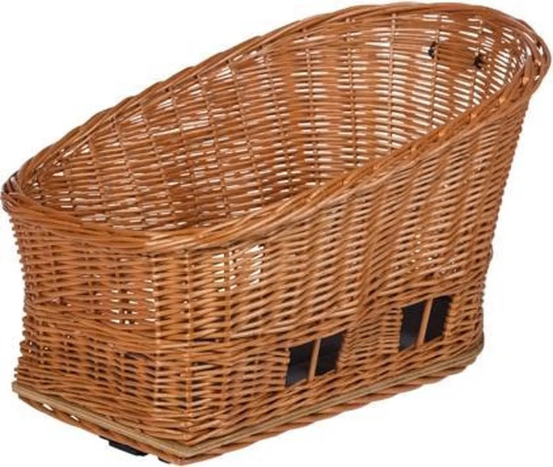 Basil Pasja Hondenfietsmand Achter - Medium - 30L - Bruin