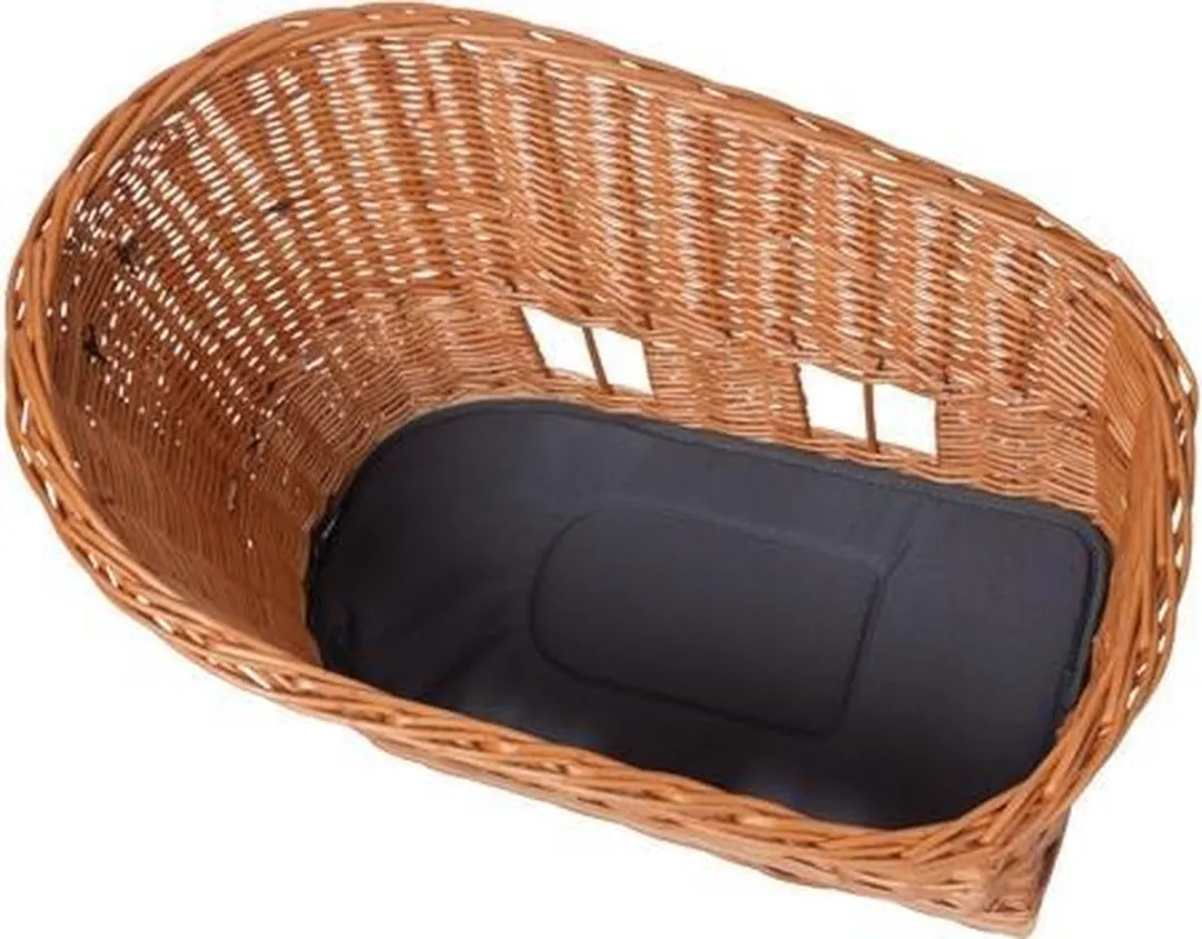 Basil Pasja Hondenfietsmand Achter - Medium - 30L - Bruin