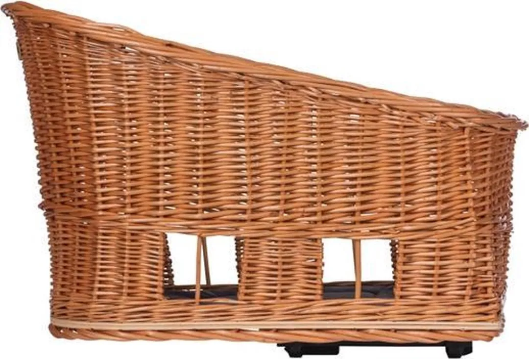 Basil Pasja Hondenfietsmand Achter - Medium - 30L - Bruin