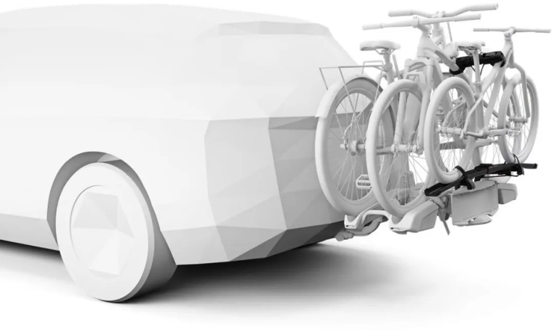 Thule EasyFold 3 Adapter - 1 Fiets - Zwart