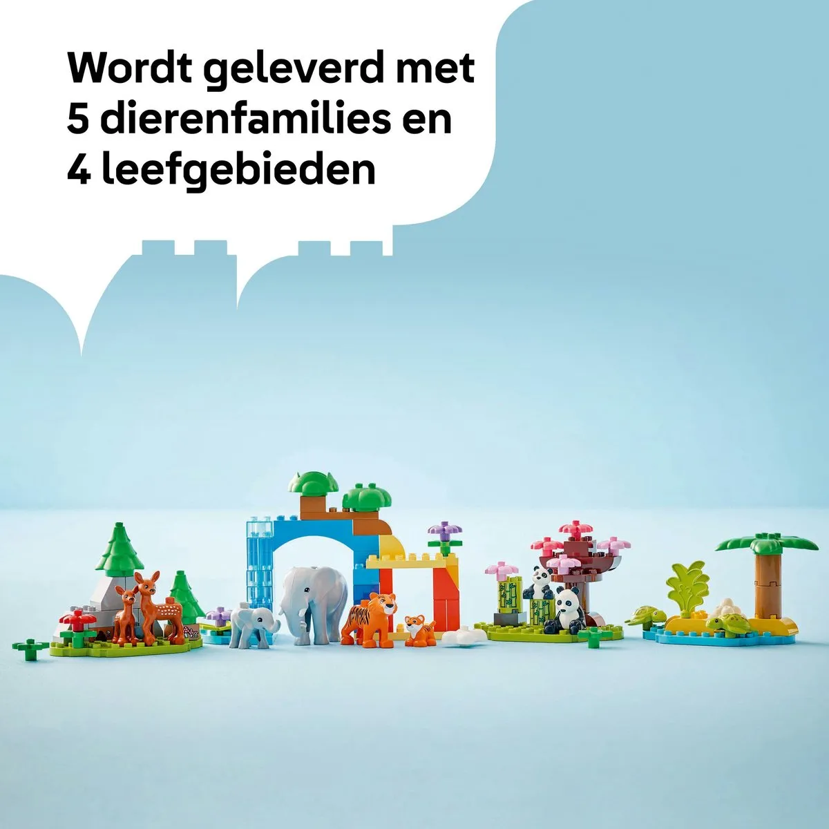 LEGO DUPLO 10446 3-in-1 Wilde Dieren - 92 Stukken
