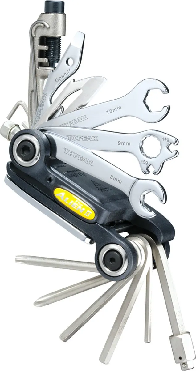 Topeak Alien II Multitool - Zwart/Zilver